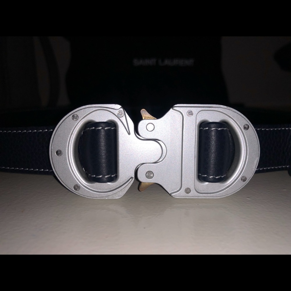 Dior x Kim Jones Navy Blue Belt